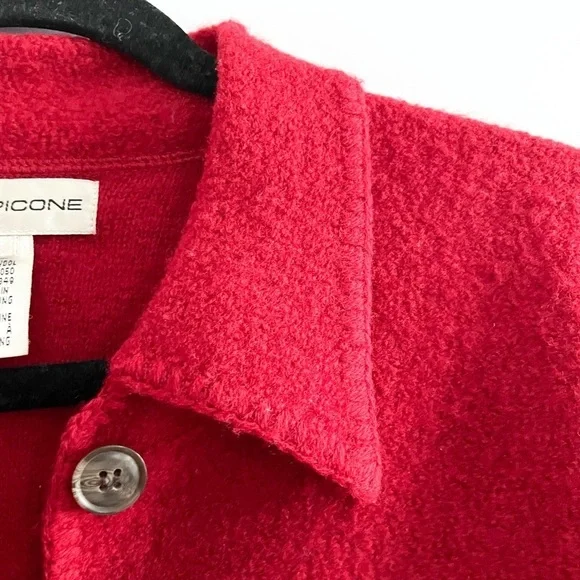 Red Wool Jacket - Picture 6 of 10